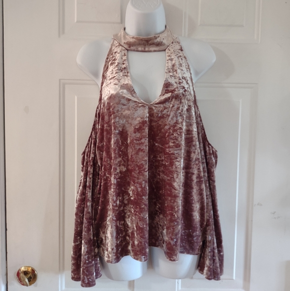 American Eagle Outfitters Could Shoulder Blouse. Size L - Picture 1 of 9